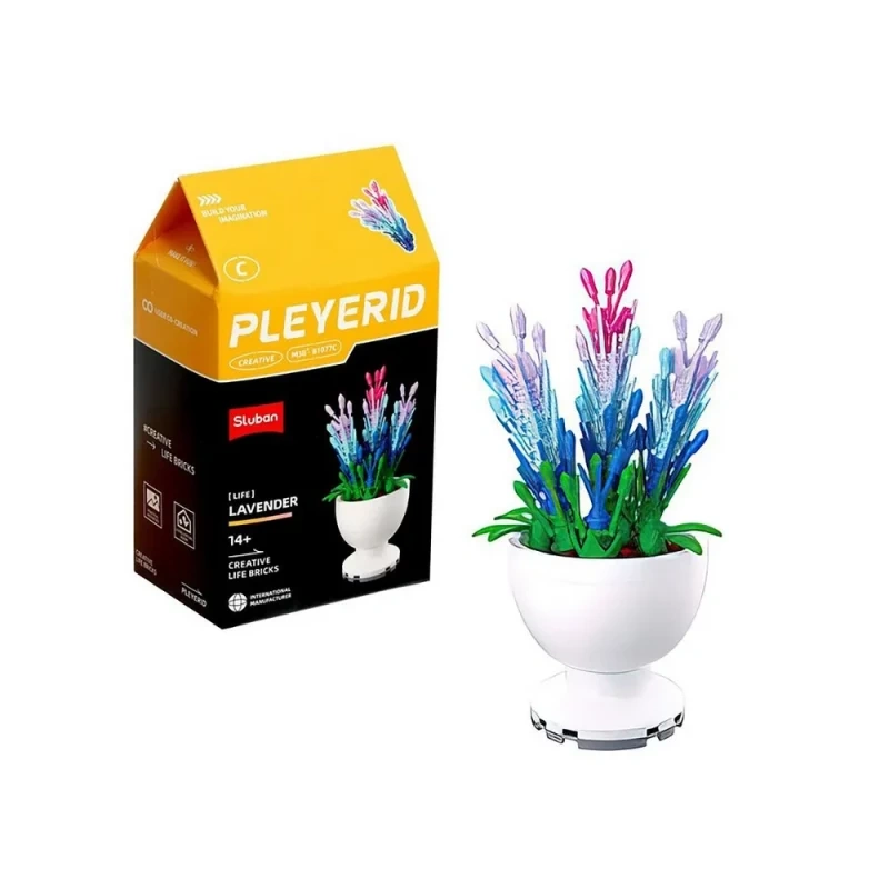 Sluban Flowers Daisy M38-B1077-C Building Block Set – Spring Flowers